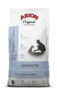ARION Original Growth PUPPY SMALL SALMON 7kg 